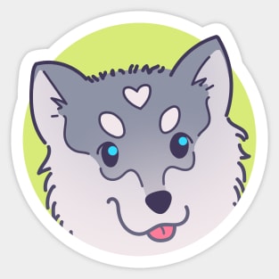 Husky Sticker